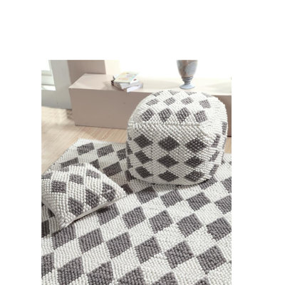 Acklin Upholstered Pouf