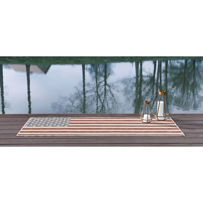 Jill Zarin Indoor/Outdoor Rug, Runner 2' x 6'1"