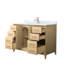 Janna 60" Freestanding Single Bathroom Vanity with Marble Top-1653126159-1670291201