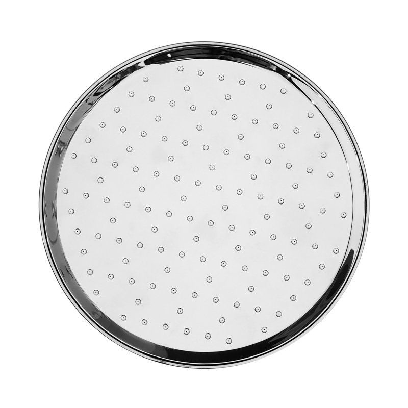 Kingston Brass Slenderain 10-Inch Round Rainfall Shower Head, Polished Chrome