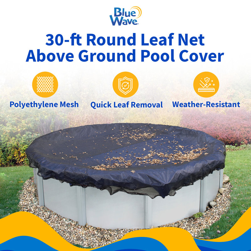 Couverture pour piscine hors-sol à abattants de 8 ans, 30'