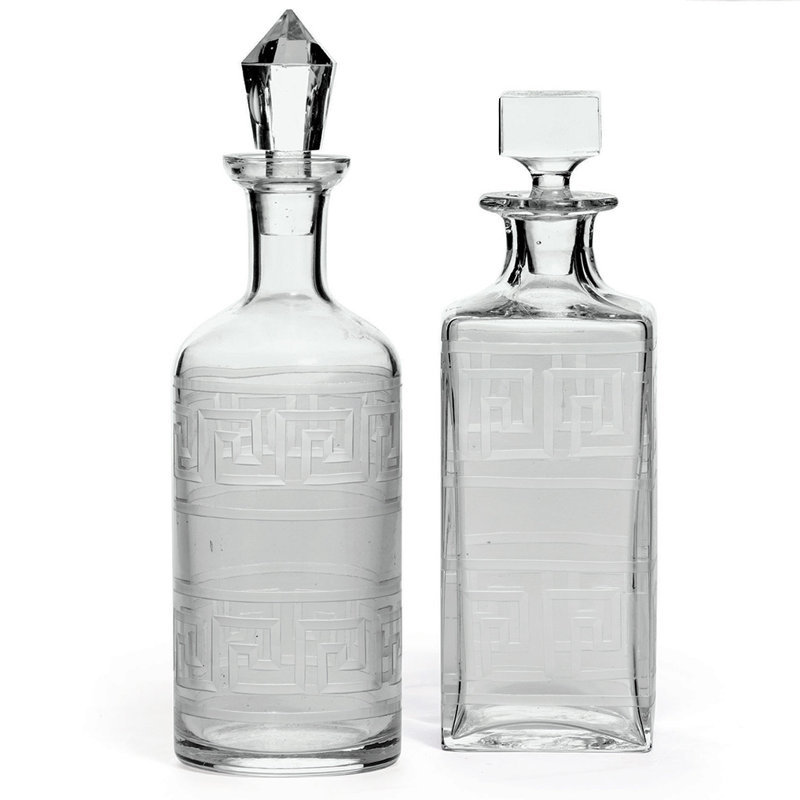 Springport Glass 2 - Piece Beverage Dispenser Set