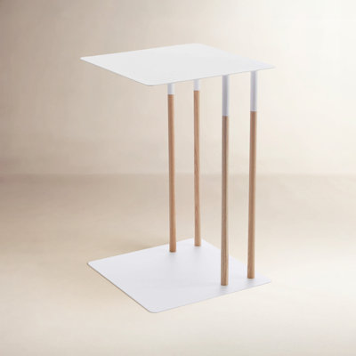 Plain 14" Walnut End Table