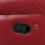 Fauteuil inclinable manuel de cinéma maison avec bande lumineuse DEL-1378644697