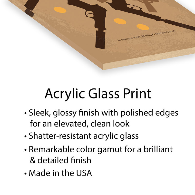 Trinx The Boondock Saints Minimal Movie Poster On Plastic / Acrylic by ...