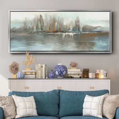 Big City Lights - Toile encadrée