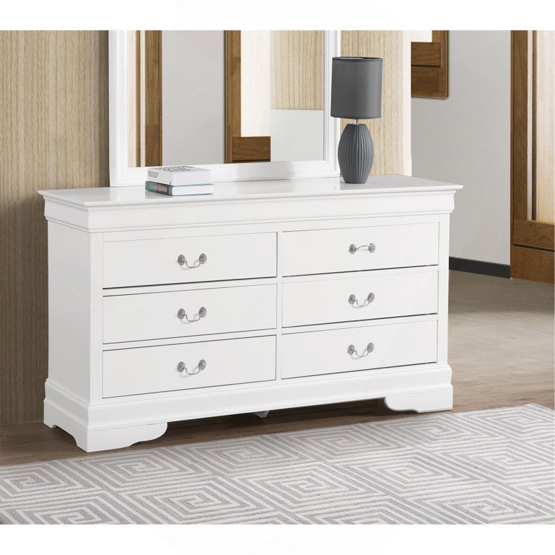 Commode Louis Phillipe, blanc, Blanc