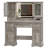 Modern Vanity Desk With HD Lighted Mirror & Power Outlet, Vanity Table With Storage Cabinet & 7 Drawers, with Brightness Lighting-844689782