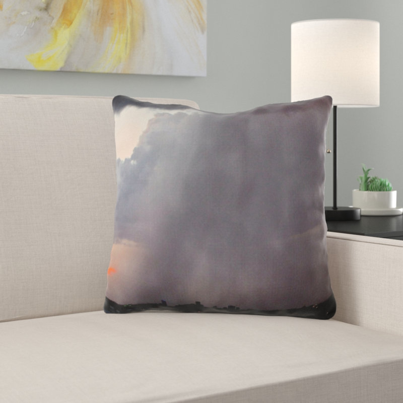 Microsuede Throw Pillow