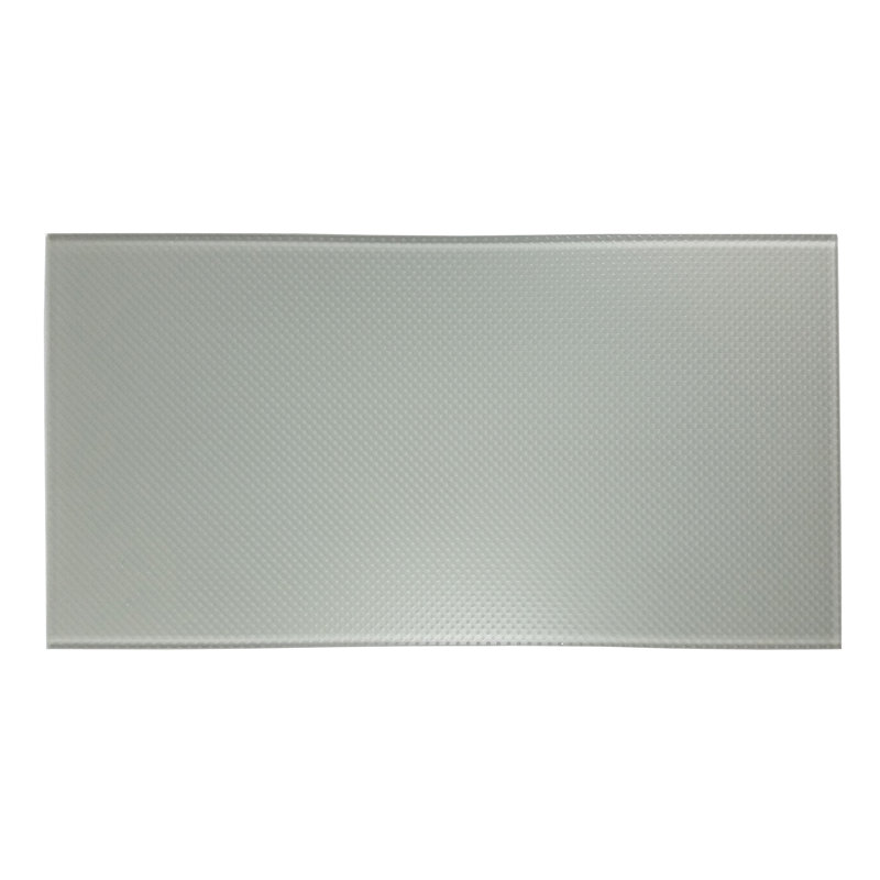 Carreau en verre pour mur et plancher en particules 12 po x 24 po, Argent