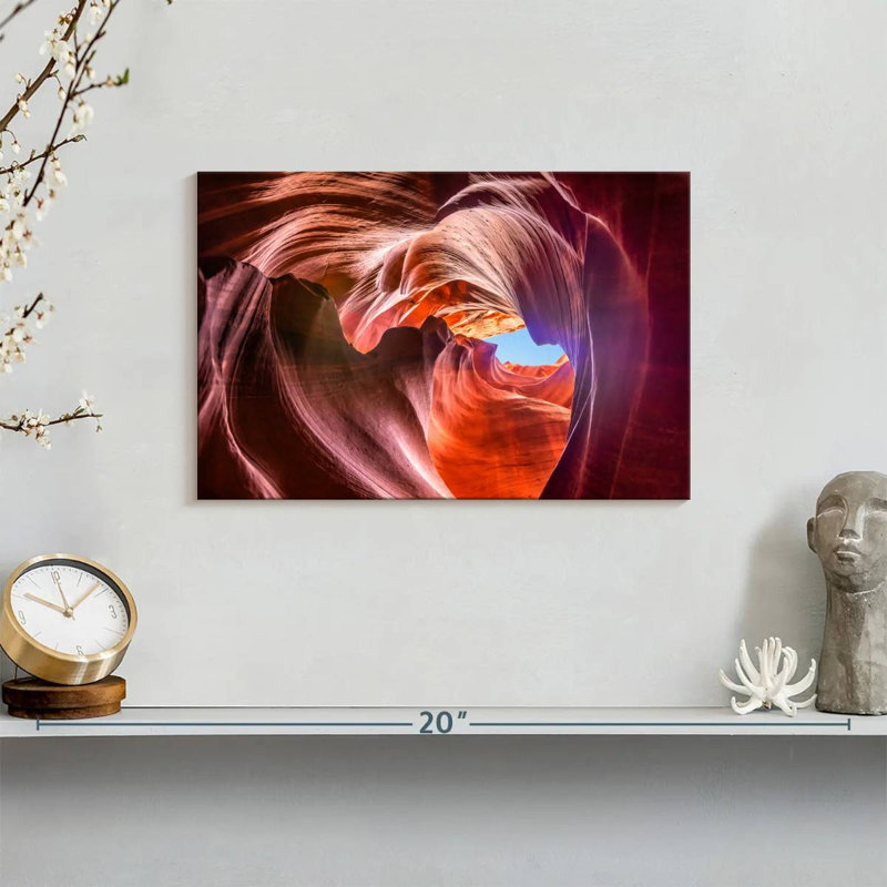 Alvord tourbillon supérieur Antelope Canyon, H 8 po x l 12 po