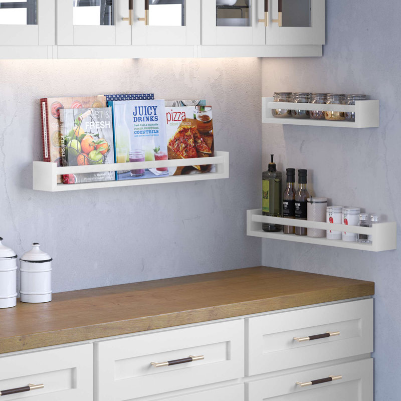 Cressex 3 Piece Paulownia Floating Shelf