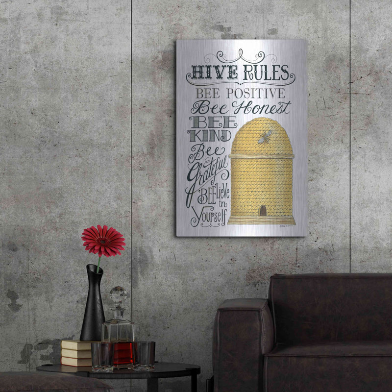 «Hive Rules» par Deb Strain, H 36 po x l 24 po