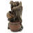 Kashmira 25.2'' Outdoor Rustic Tree Trunk Resin Fountain with LED Light