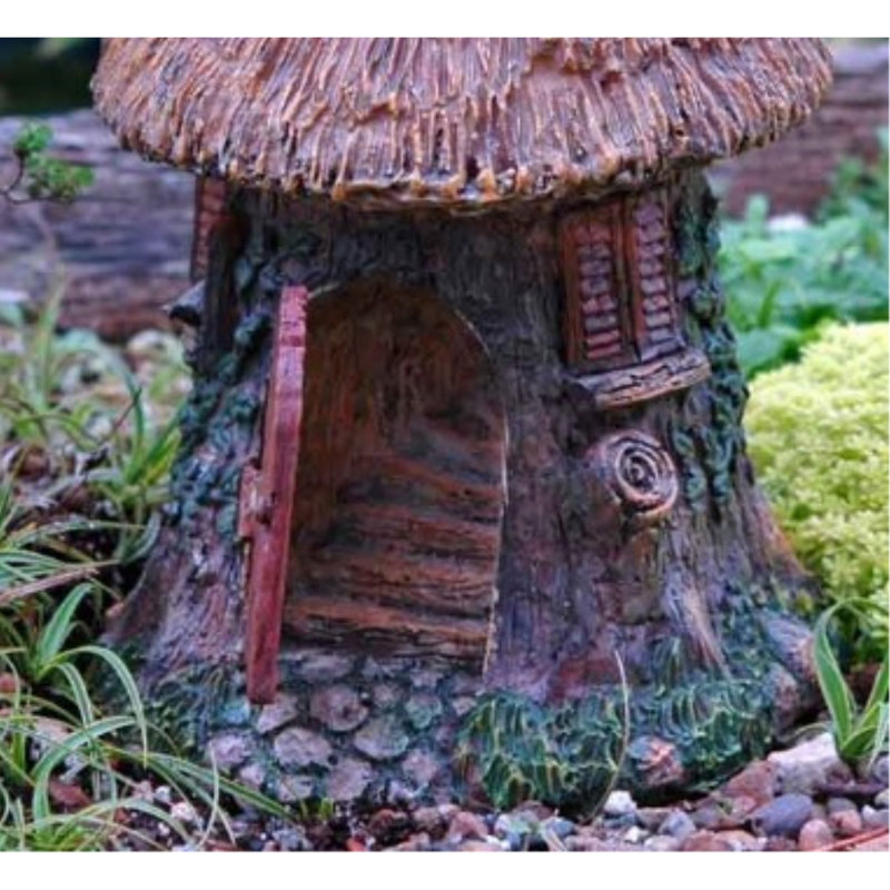 Jardin féerique maison de Noël elfe