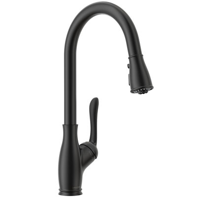 One Handle Kitchen Faucet with Pull Down Sprayer