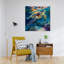 «Sea Turtle I», impression sur toile tendue-1091727171