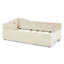 Lit de jour polyvalent en chenille avec couchette coulissante et port USB-129422233
