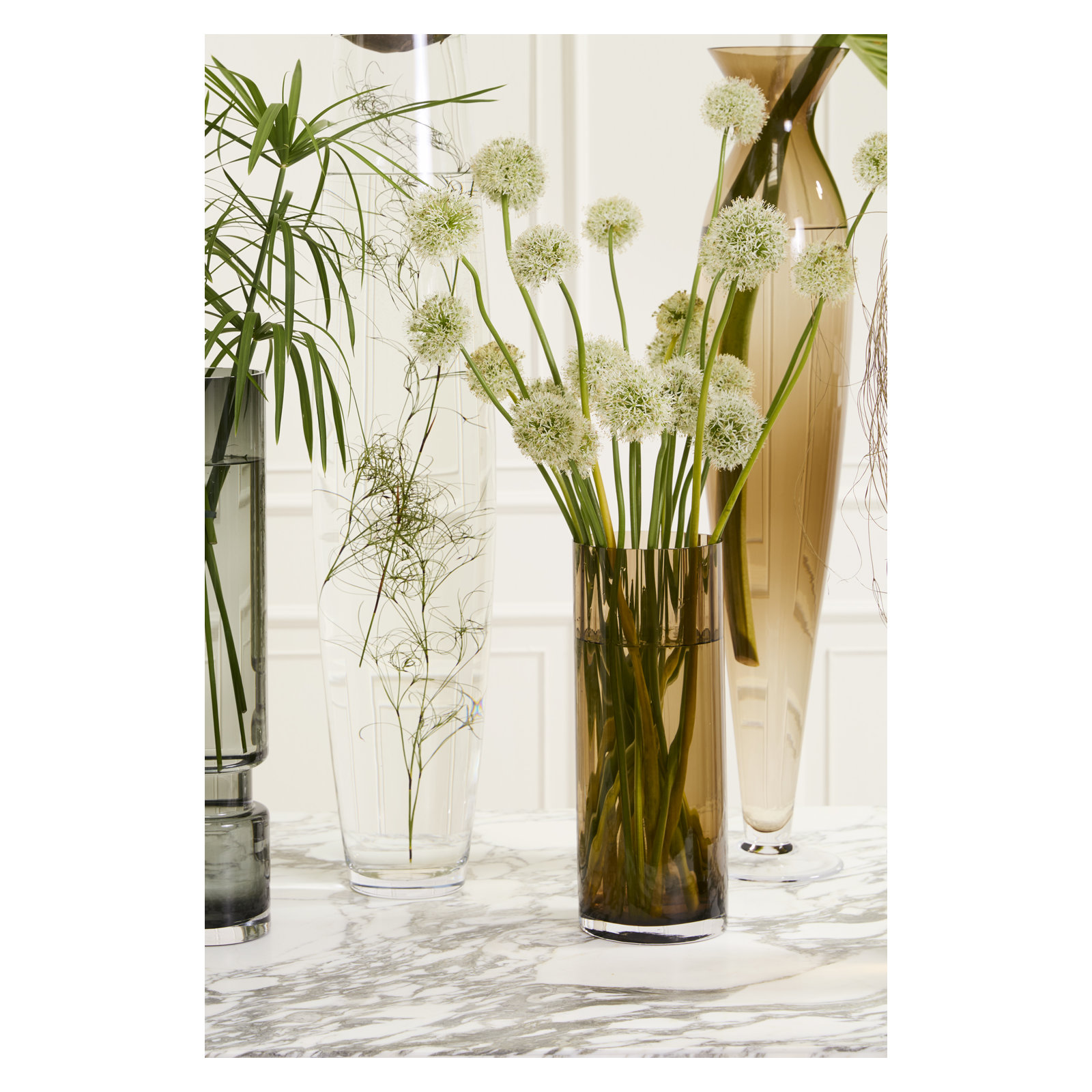 Rune Vase , 15.50" H x 6" W x 6" D