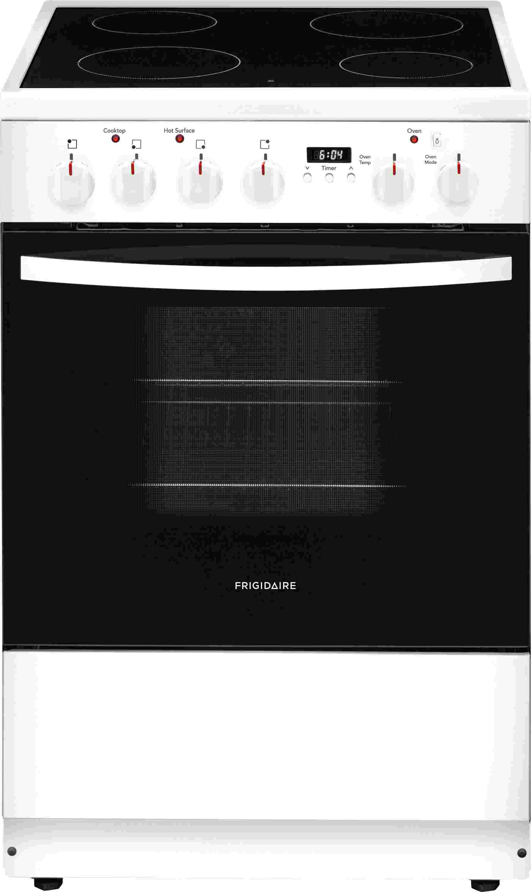 Bravo KITCHEN 24 in. 4-Element Electric Range with Broil, Pizza