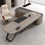 Bureau de direction simple et moderne en L de 102,36 po-130156329