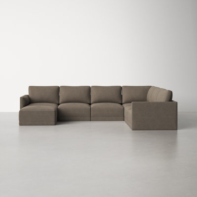 Deirdre Modular Upholstered Reversible U-Sectional