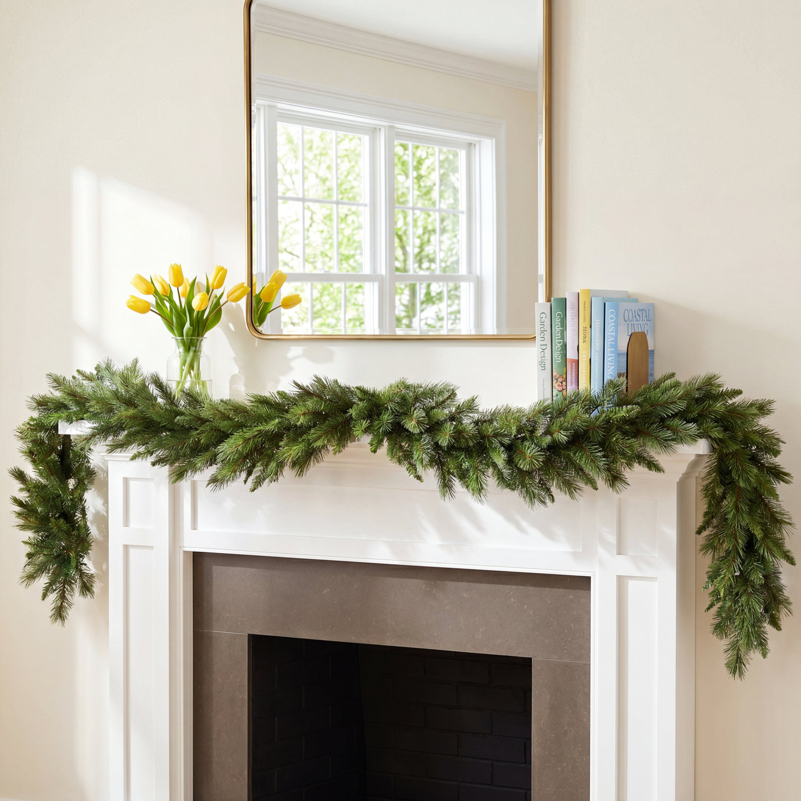 9' Belgium Mix Garland