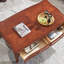 American solid wood carving coffee table-2016760854
