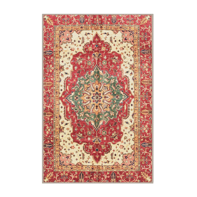 Abstract Indoor Rug, Rectangle 6' x 9'