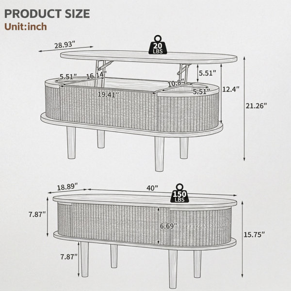 Dimensions du produit