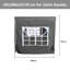 Aenneea Dakota Fields Gray Fabric Side Wall for Gazebo