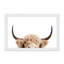 Nature Inspired Peeking Cow by  - Picture Frame Photograph on Paper-81387018-131284493-131284571