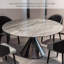 Ensemble de table de salle à manger moderne et simple en marbre-105511137