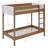 Twin Over Twin Bunk Bed, Upholstered Bunk Bed Frame With Teddy Fleece Fabric Headboard/Footboard