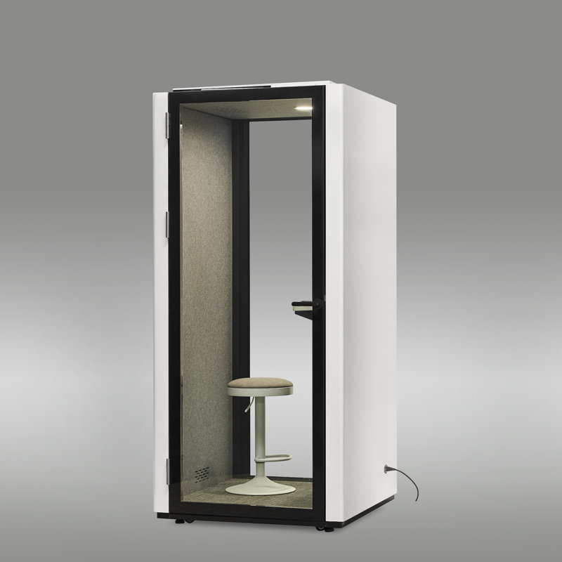 Cabine de réunion modulaire pour personne seule