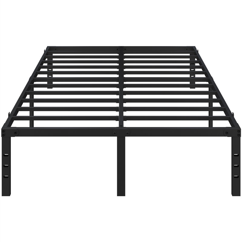 Rossmoor 16.5 Inch Metal Platform Bed Frame with Non-slip Mattress Foundation , No Box Spring Needed, Twin