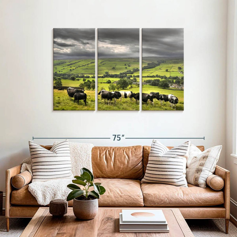Brampt Simple Cow Herd, 36" H x 57" W
