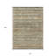 Tapis intérieur lavable rayé beige 10 pi x 14 pi