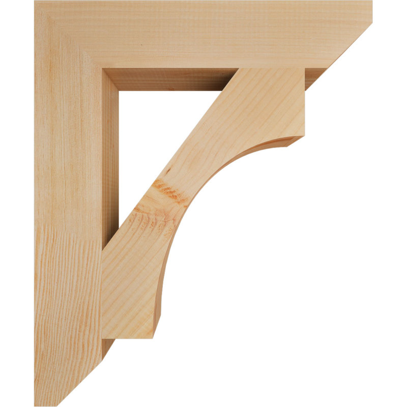 Support en bois Westlake, Sapin de Douglas, H 24 po x l 3,5 po x P 20 po