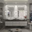 Miroir de salle de bain / meuble-lavabo mural Molly-1627709049-1617349061