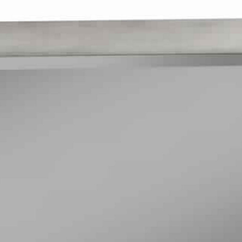Miroir biseauté Agoura, 37 po x 42 po, Gris