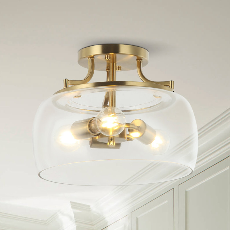 Plafonnier semi-encastré 3 lumières Lusteria