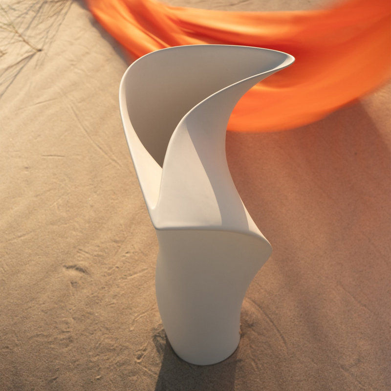 Euphonious Vase-Matte White