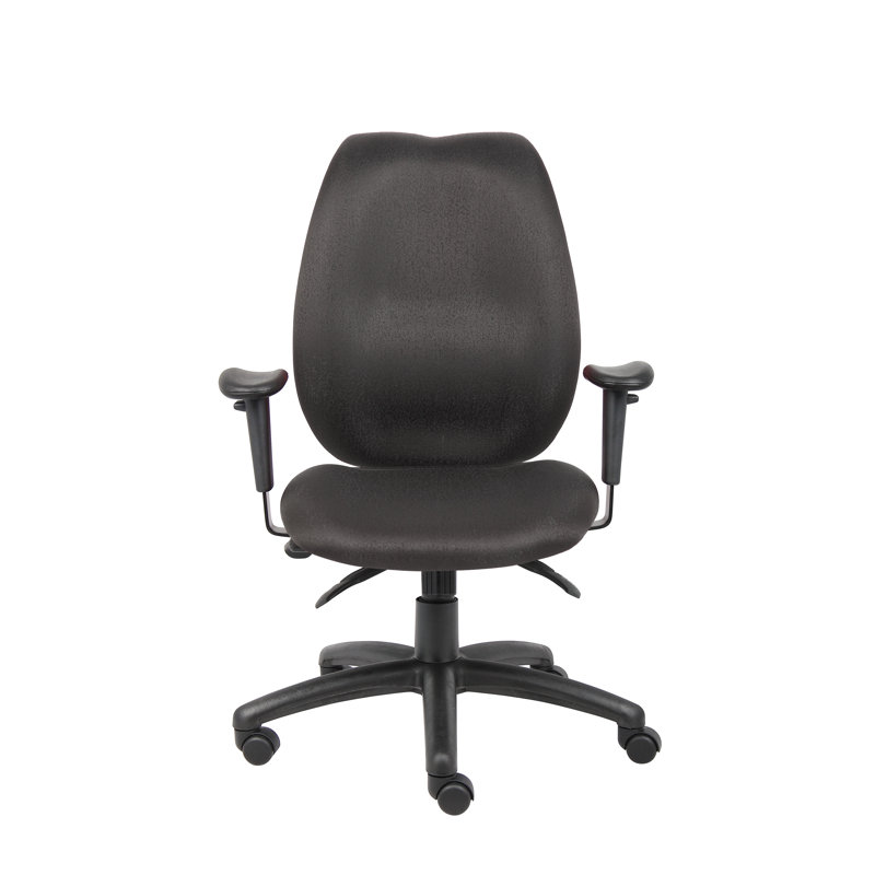 Chaise de travail en microfibre Wulff