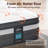 10" Twin Gel Memory Foam Hybrid Mattress with Pocket Springs, Medium Comfort, Pressure Relief and Motion Isolation, CertiPUR-US Certified, 100-Night Trial-1846541015