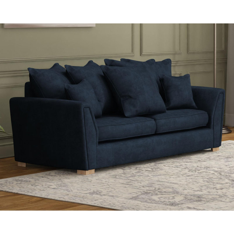 Wendleberry Three Seater, Scatter Back, Forest Green