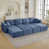 Blue Chenille