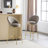 Bobi 30” Seat Height Upholstered Bar Stools With Plated Frame-111999872