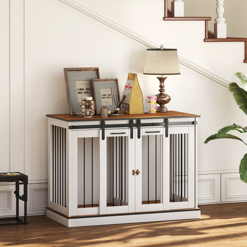 Furniture Style Crate with 2 Doors