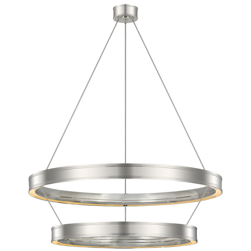 Connery 6 - Light Solid Brass LED Chandelier by Chapman & Myers